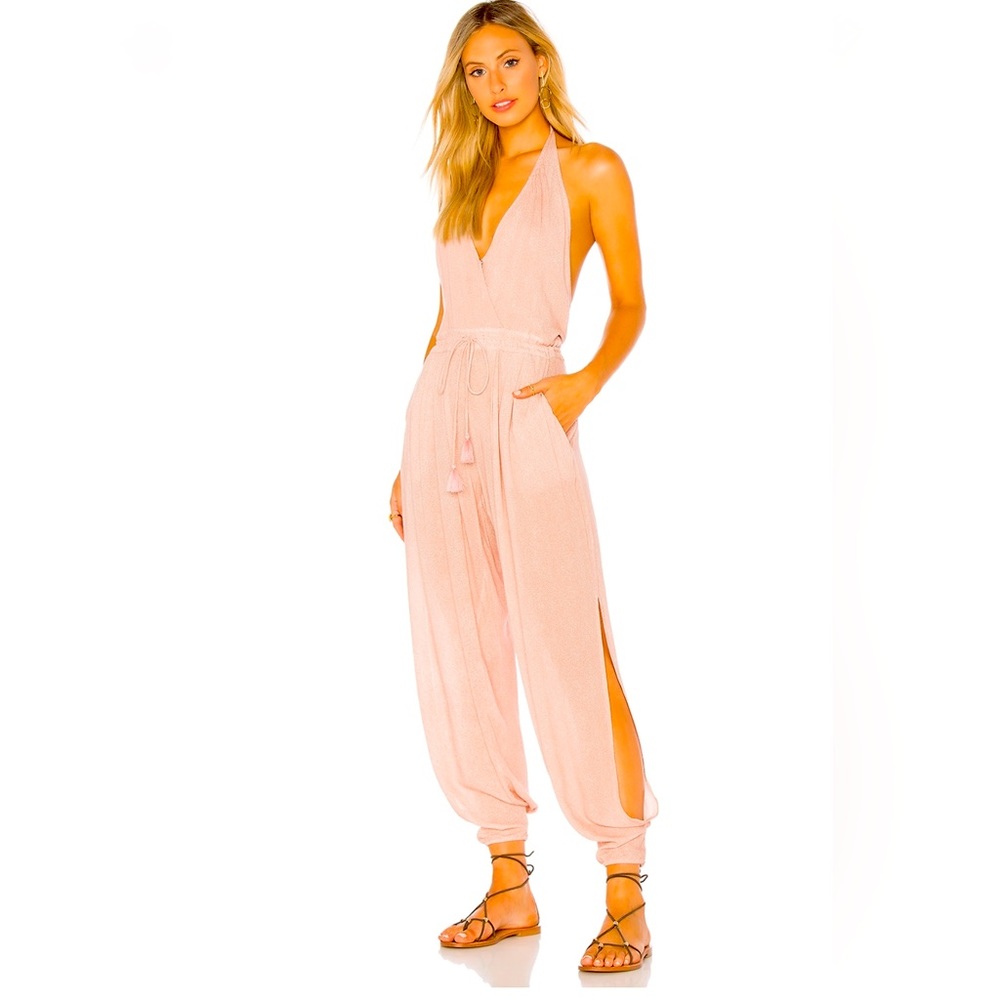 Indah Paz Halter Jumpsuit